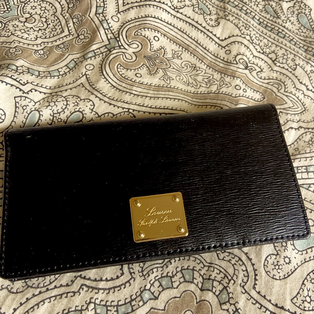 Ralph Lauren small black wallet